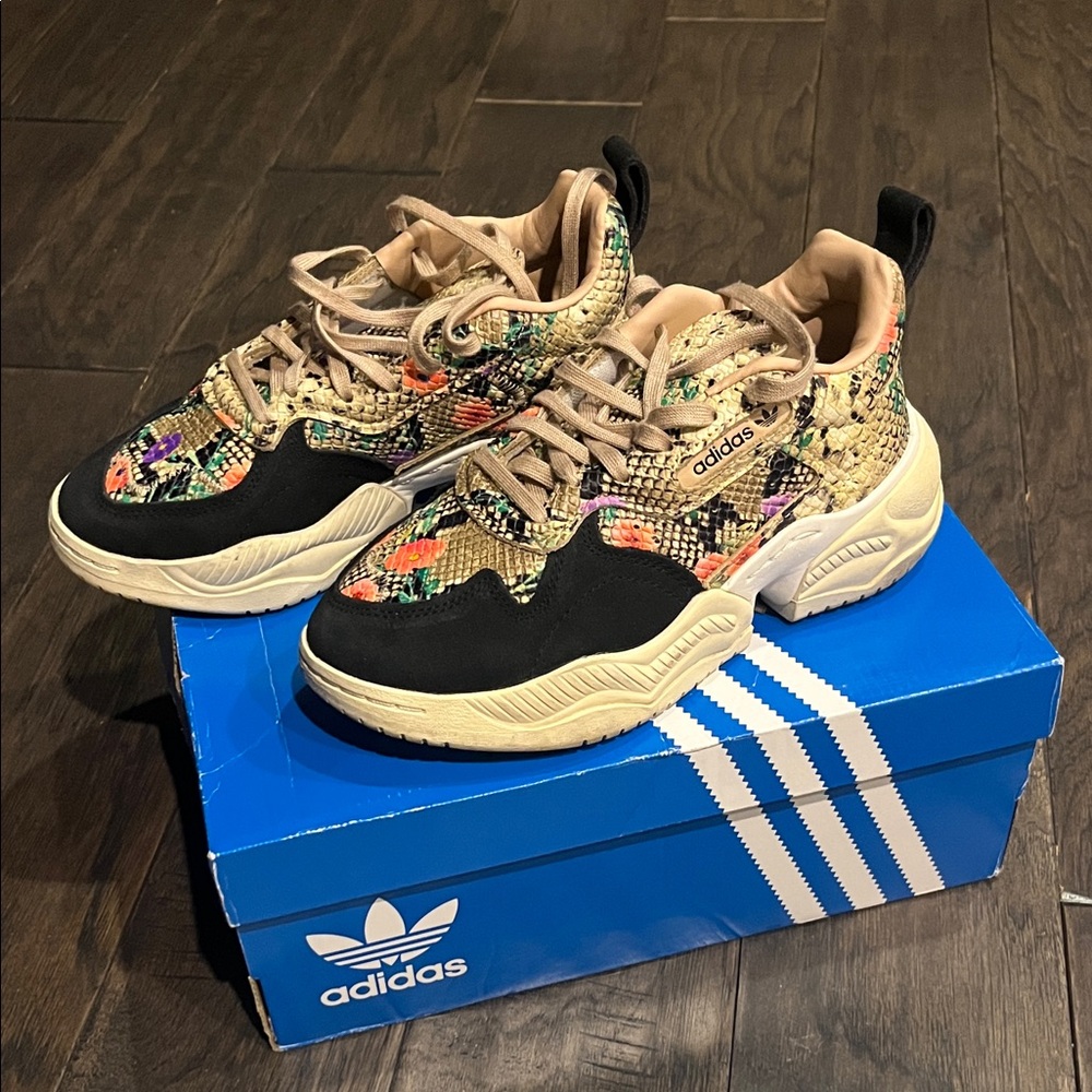 Adidas Colorful Patchwork Sneakers - image 2